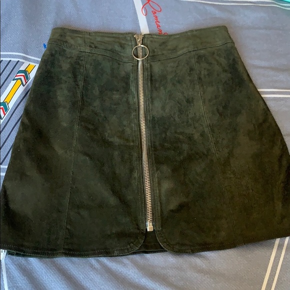 Zara 100% Suede Skirt - Picture 4 of 6
